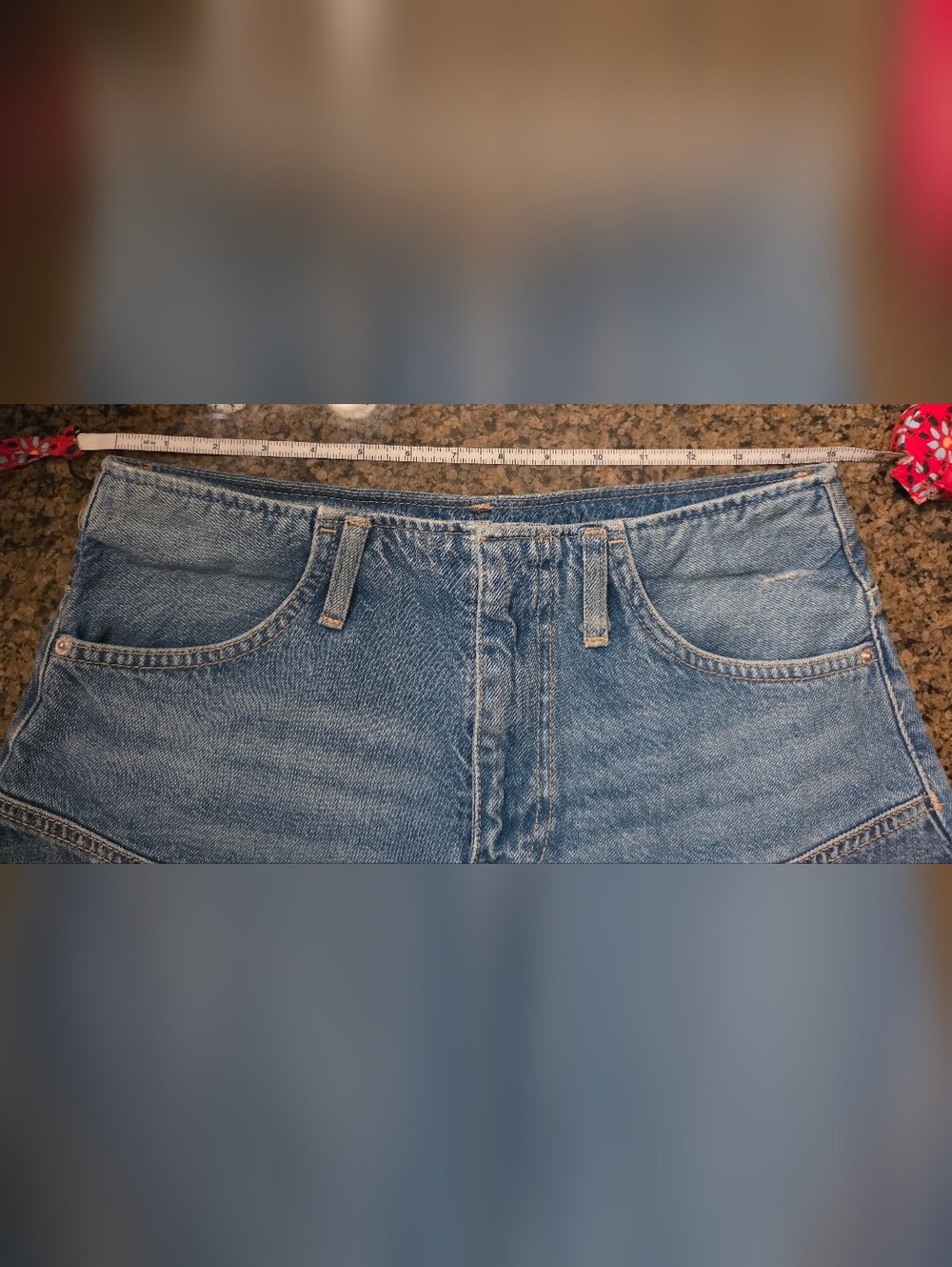 NWOT We The Free Piece Of Work Denim Midi Skirt - Picture 14 of 15
